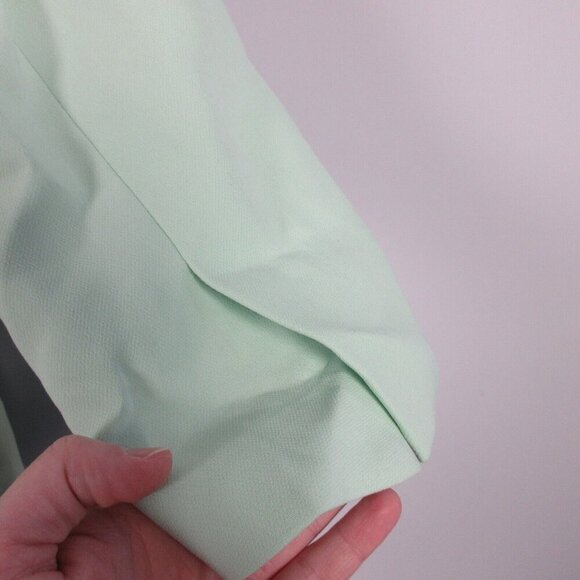 Storets Women's Blazer Scarlet Paperbag Waist Short Set Casual Turquoise S 754 - Picture 11 of 16